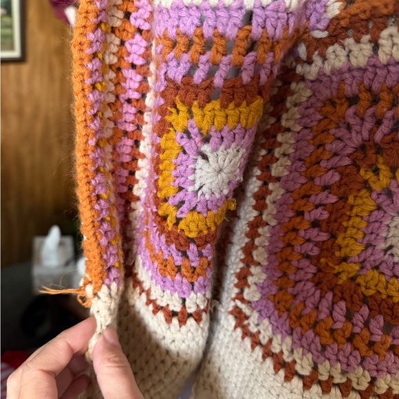 Crochet Boho Sweater - Picture 5 of 6